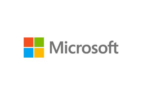 Microsoft logo.