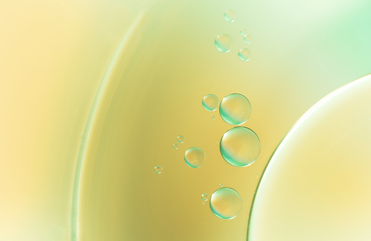 An abstract image with bubbles.